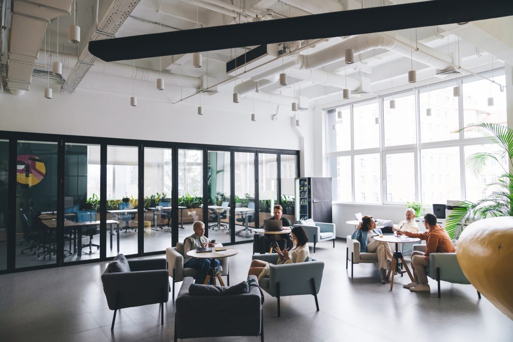 group of coworkers in spacious workplace 2025 03 25 16 50 02 utc